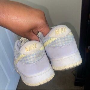 Nike Kids Sneakers - White and Yellow Accents